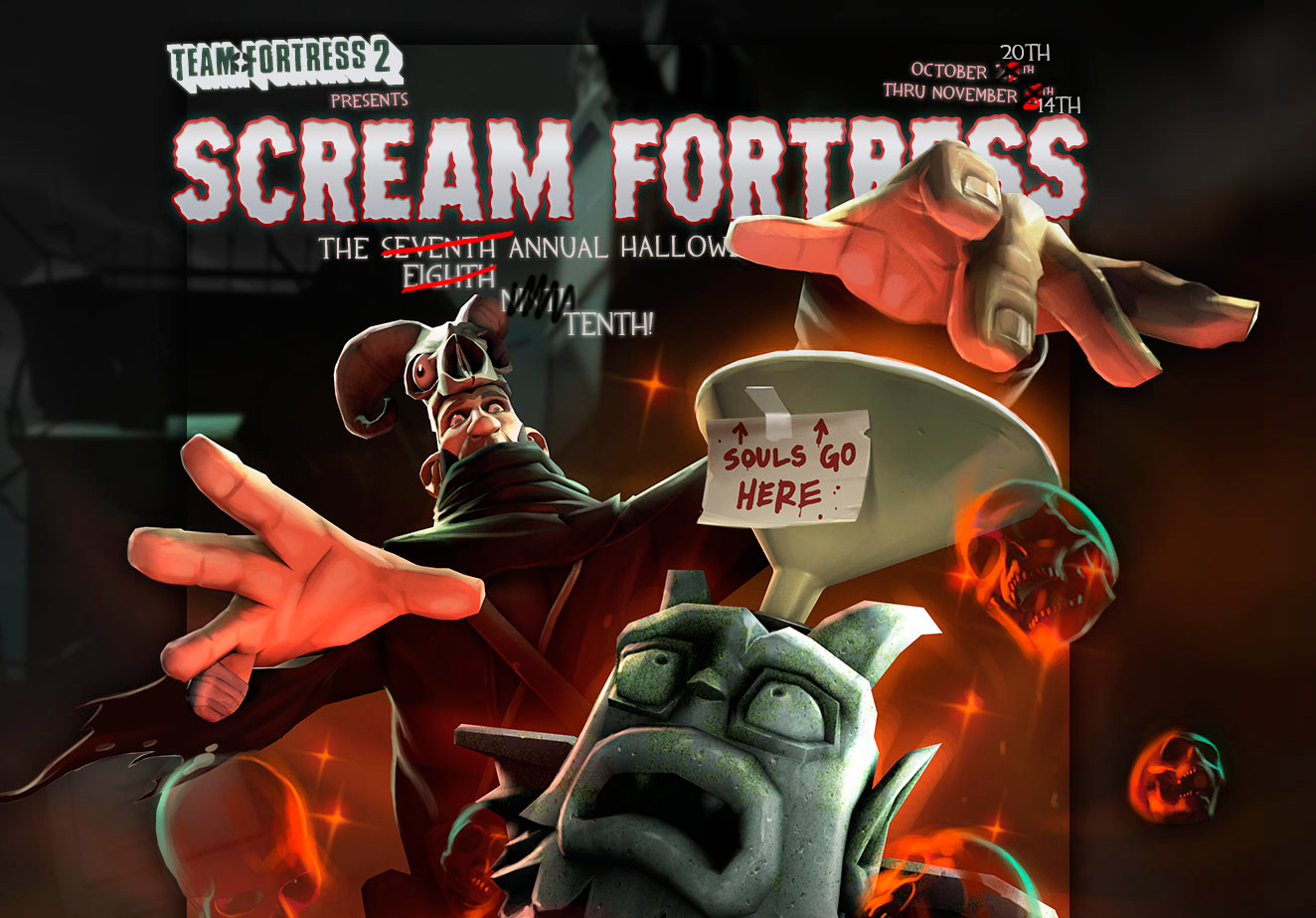 “Scream Fortress” llega a Team Fortress 2 Power Gaming Network