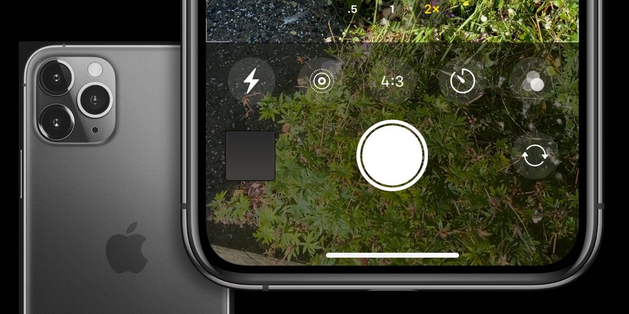 iPhone 11 Pro Camera App UI