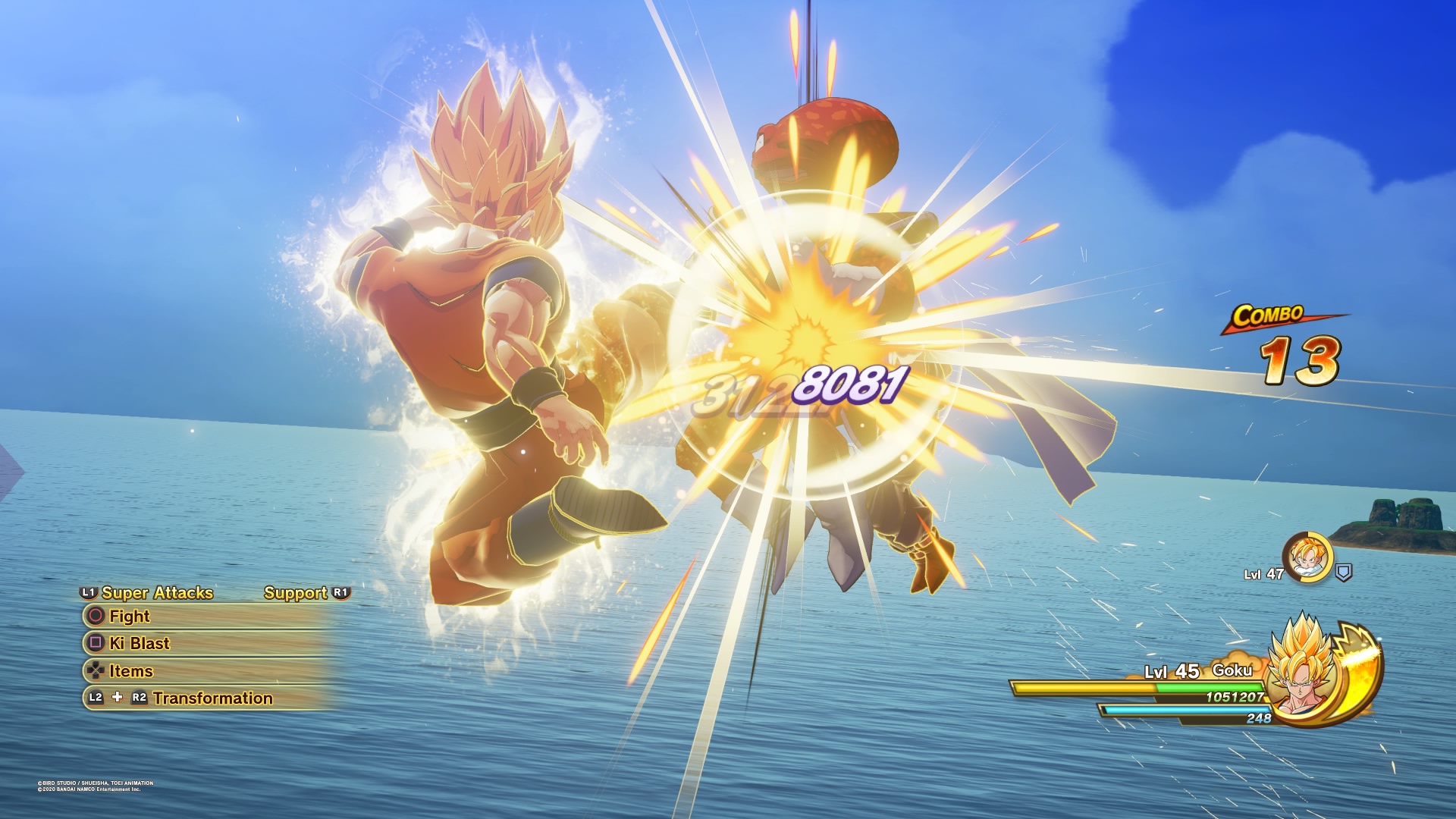 Goku Kakarot Combate
