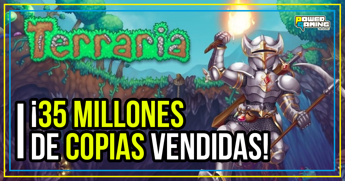 Terraria atinge os 35 milhões de unidades vendidas e torna-se no