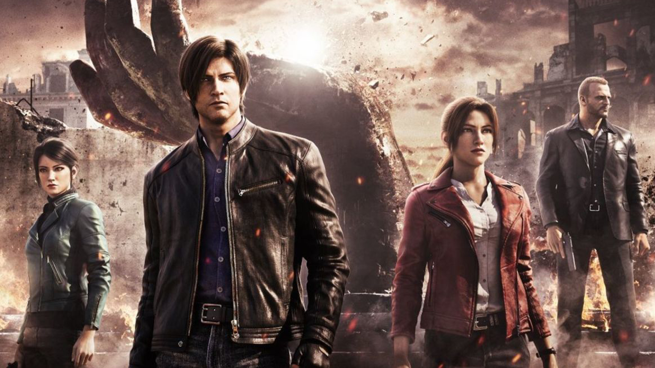 leon kennedy claire redfield resident evil infinite darkness biohazard capcom netflix