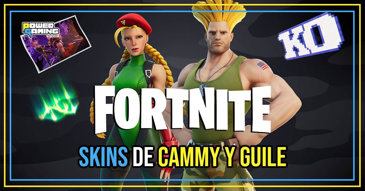 Fortnite vai adicionar novas skins de Cammy e Guile dia 7 de agosto