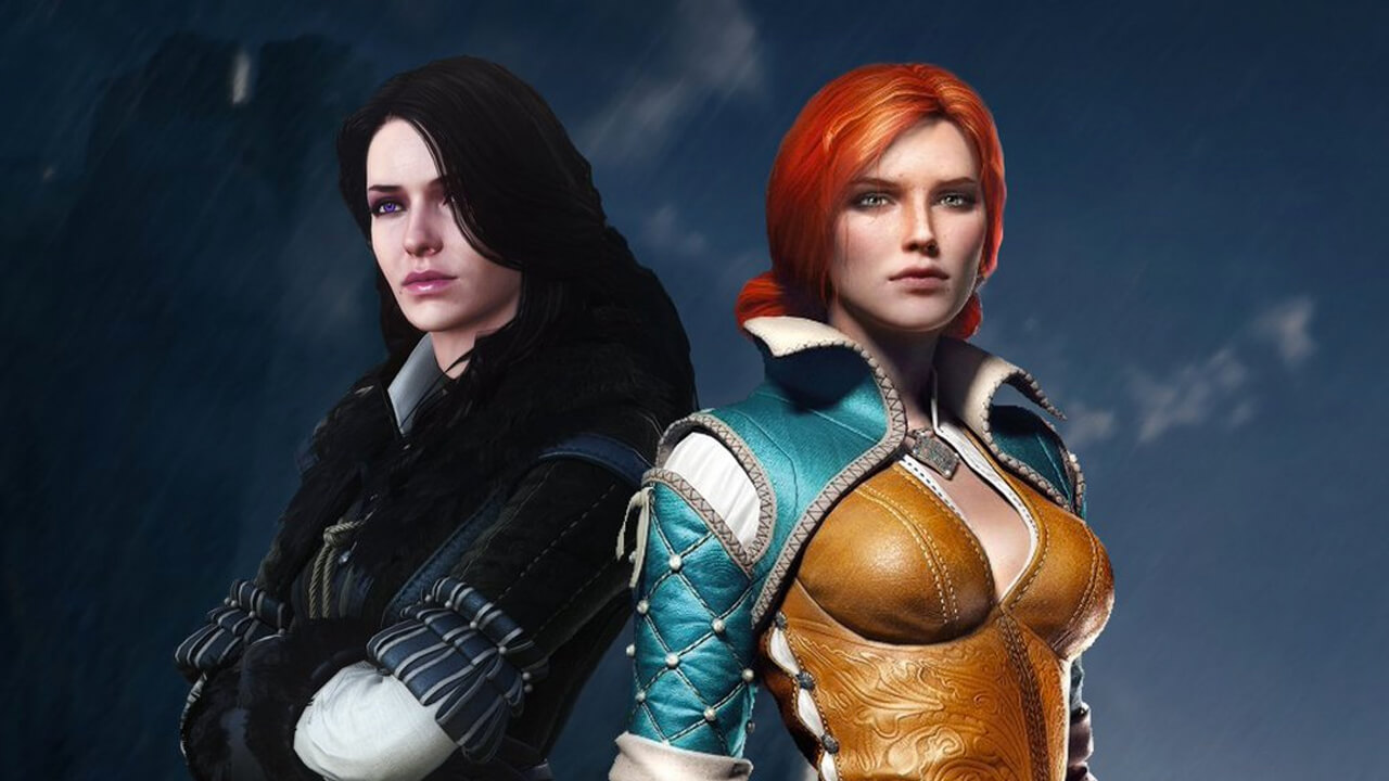 The Witcher Yennefer Triss